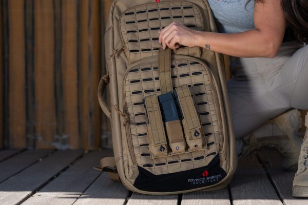 Pistol Triple Mag Pouch- Tan - Image 4