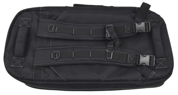 Frame 28" AR Pistol/SBR Case w/Backpack Strap - Black - Image 2
