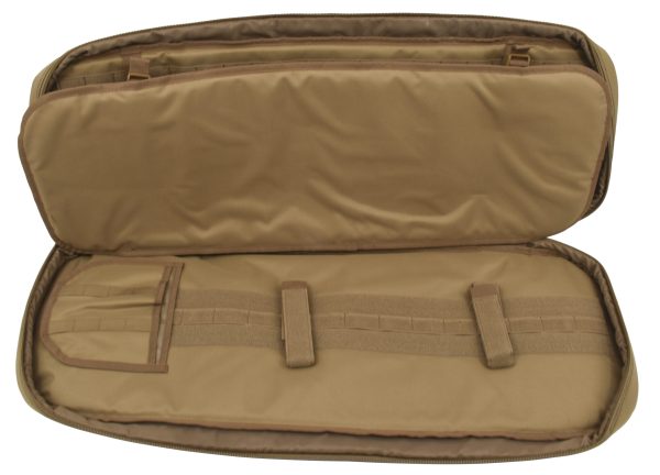 Frame 36" Rifle Case w/Backpack Strap Color Tan/Black - Image 3
