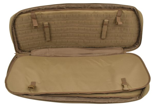 Frame 36" Rifle Case w/Backpack Strap Color Tan/Black - Image 4