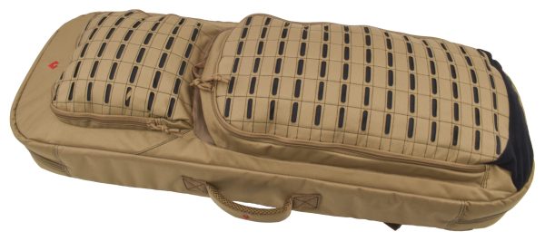 Frame 36" Rifle Case w/Backpack Strap Color Tan/Black - Image 5