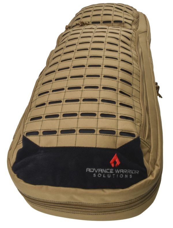 Frame 36" Rifle Case w/Backpack Strap Color Tan/Black - Image 7