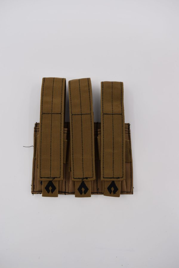 Pistol Triple Mag Pouch - Tan